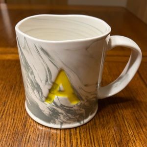 Anthropologie “A” Mug